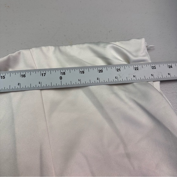 A New Day | Elegant Cream Satin Skirts - Picture 4 of 7